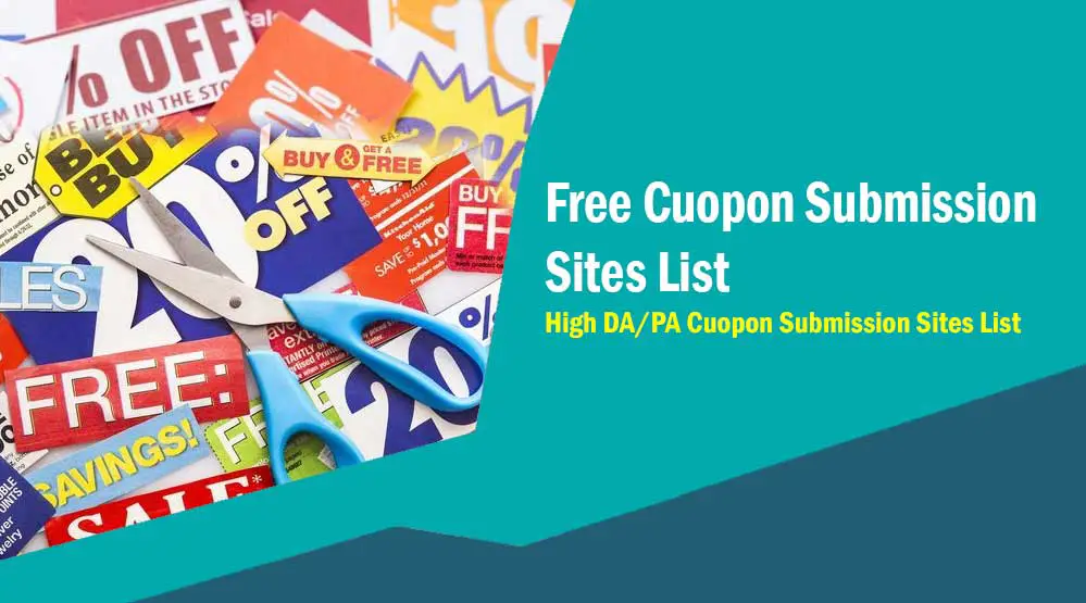 Cuopon Submission Sites List