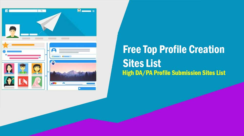 top profile creation sites