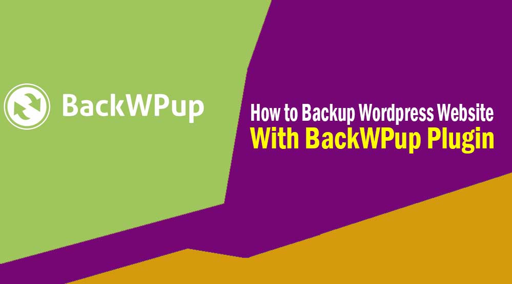 Backup Wordpress Website With BackWPup Plugin