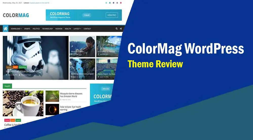 ColorMag WordPress theme Review
