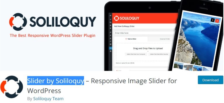 Soliloquy Slider Plugin