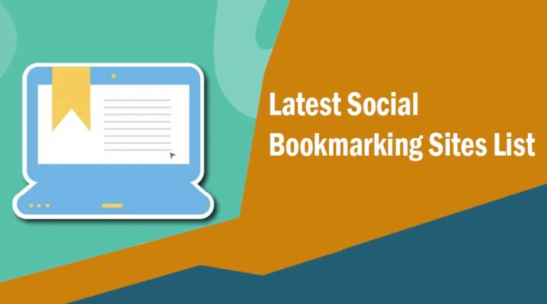 Latest Social Bookmarking Sites List 2023