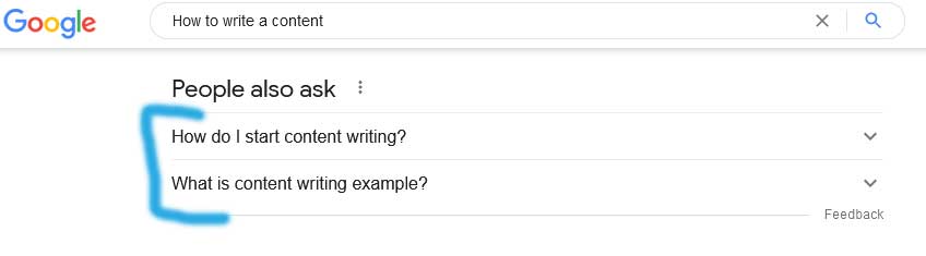google also ask 