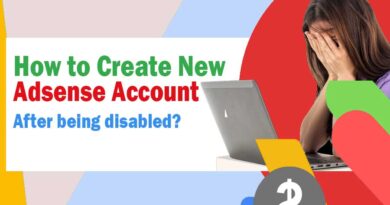 Create New Adsense Account