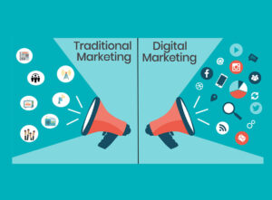 Traditional Marketing vs Digital marketing