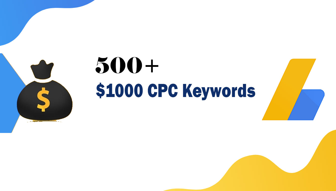 $1000 CPC Keywords