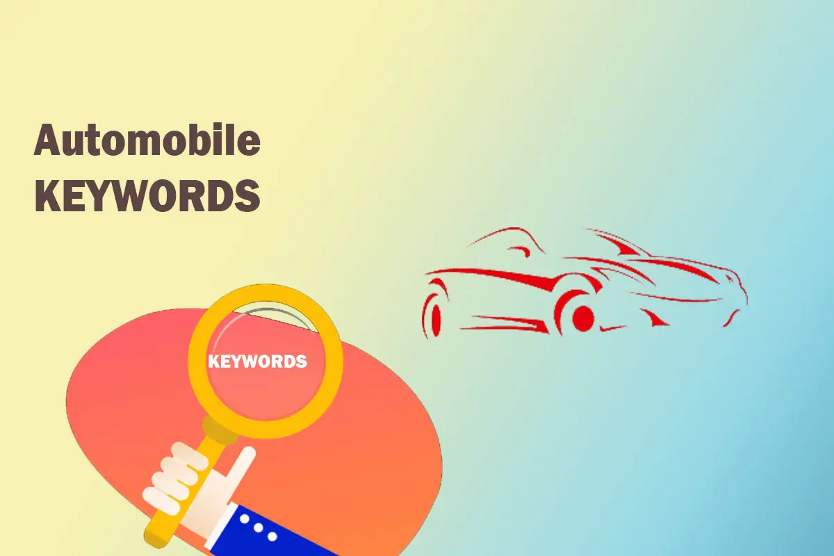 Automobile Keywords