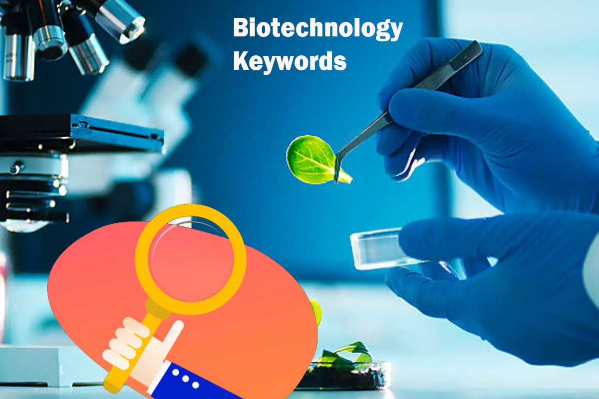 Biotechnology Keywords