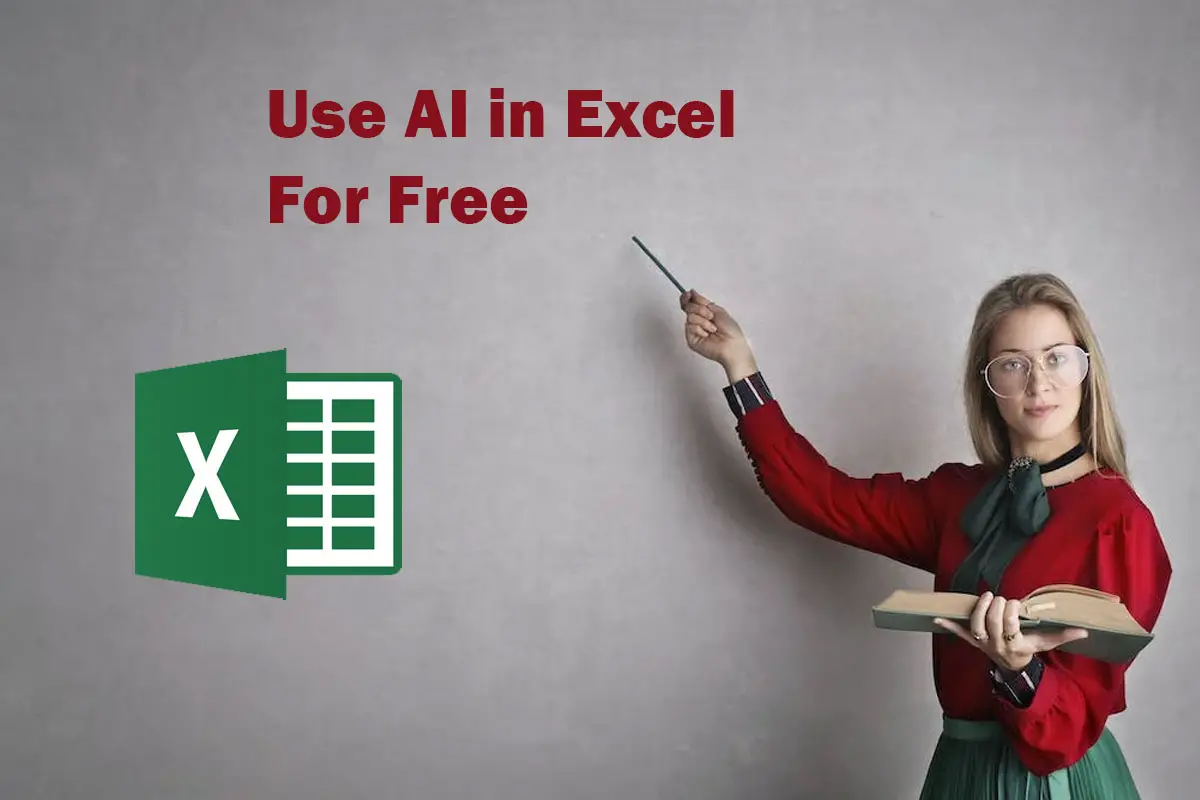 Use AI in Excel for free