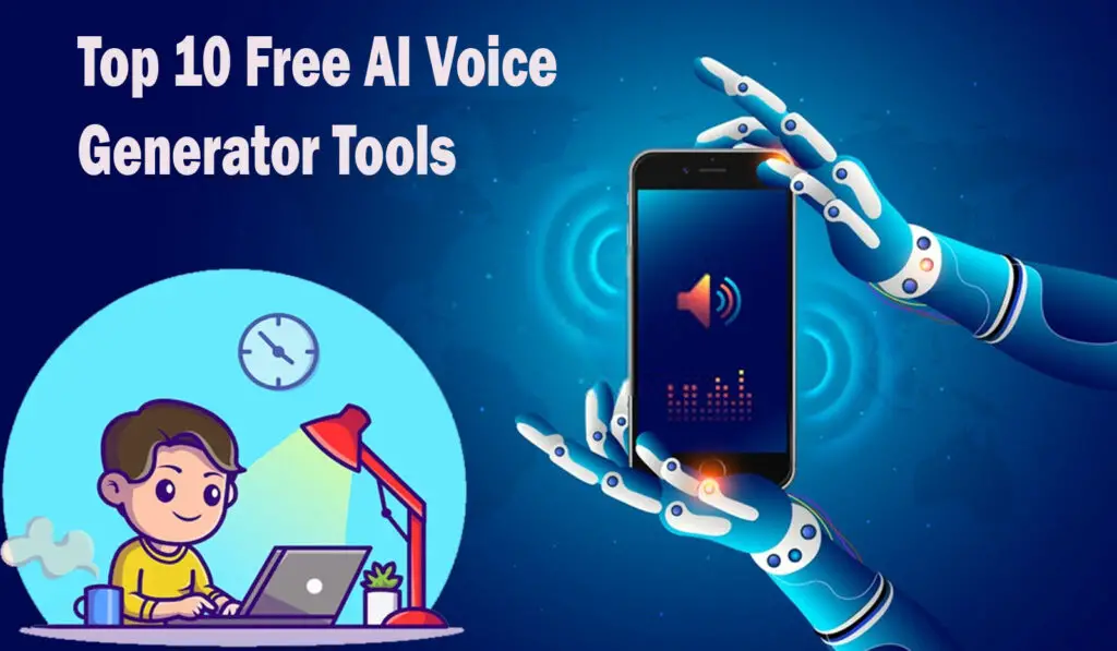 Top 10 Free AI Voice Generator Tools - Aitechtonic