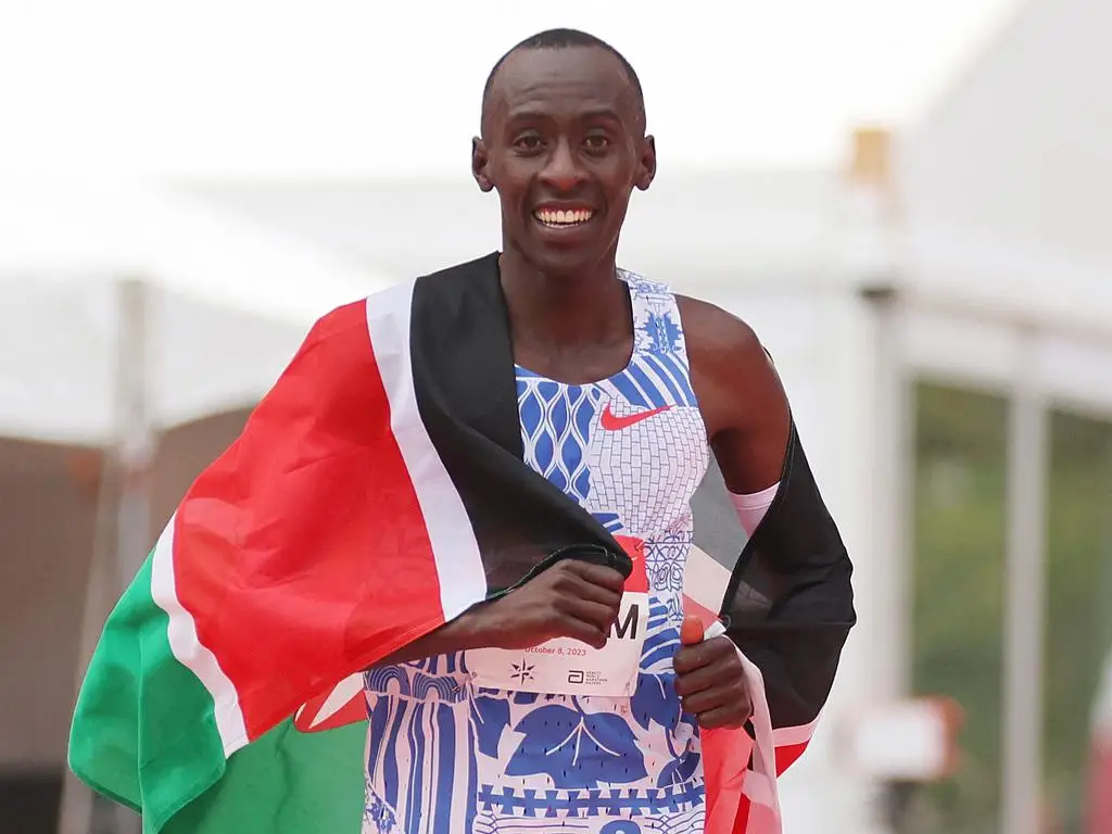 Marathon world record: Kelvin Kiptum