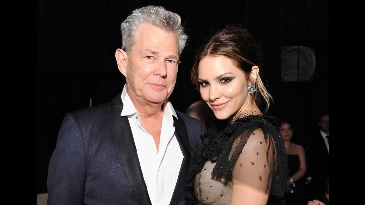 Katharine McPhee and David Foster