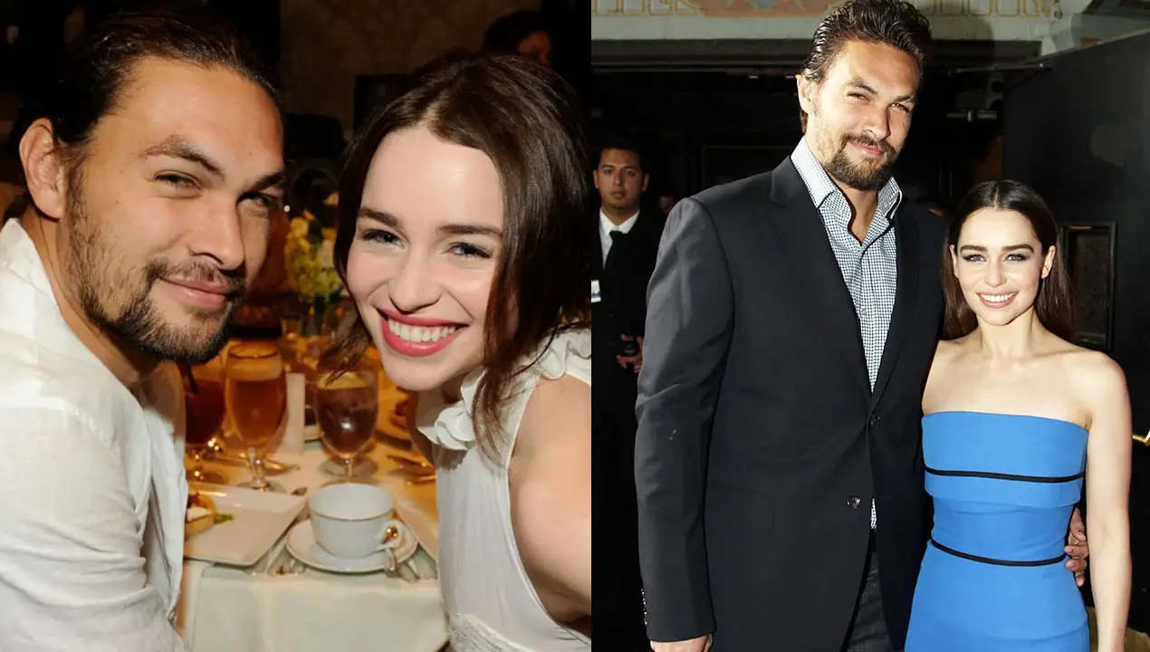 Emilia Clarke and Jason Momoa relation