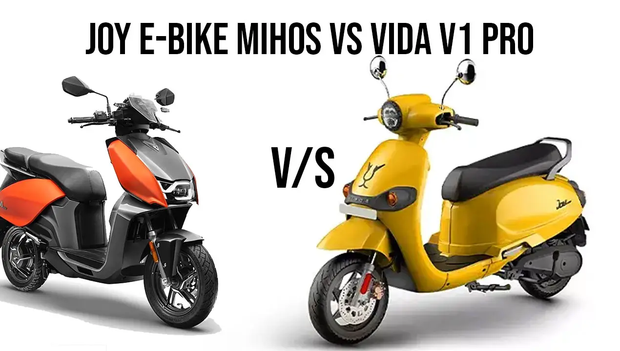 Joy E-Bike Mihos vs Vida V1 Pro