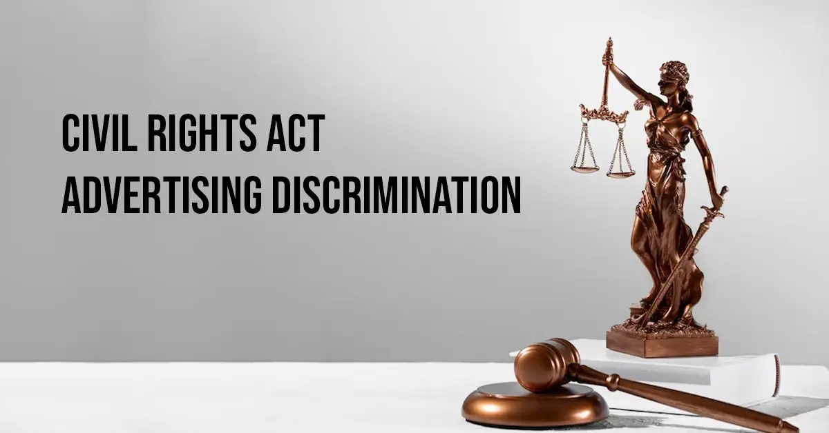 Civil Rights Act advertising discrimination