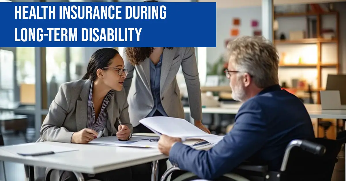 Health insurance during long-term disability