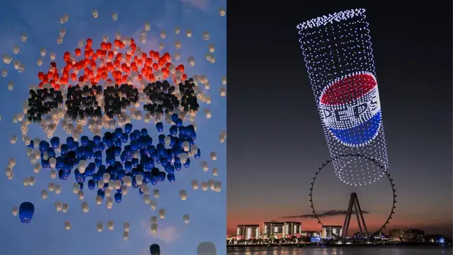 The Unveiling in London: A Spectacular Display (Image credit: PepsiCo)