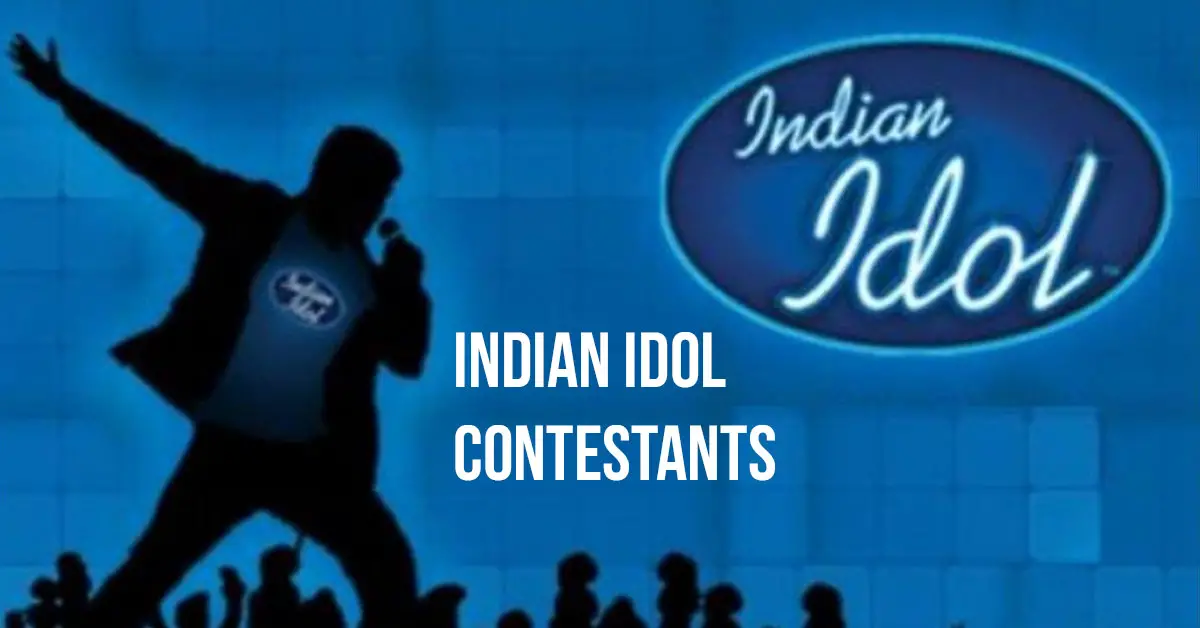 indian idol contestants