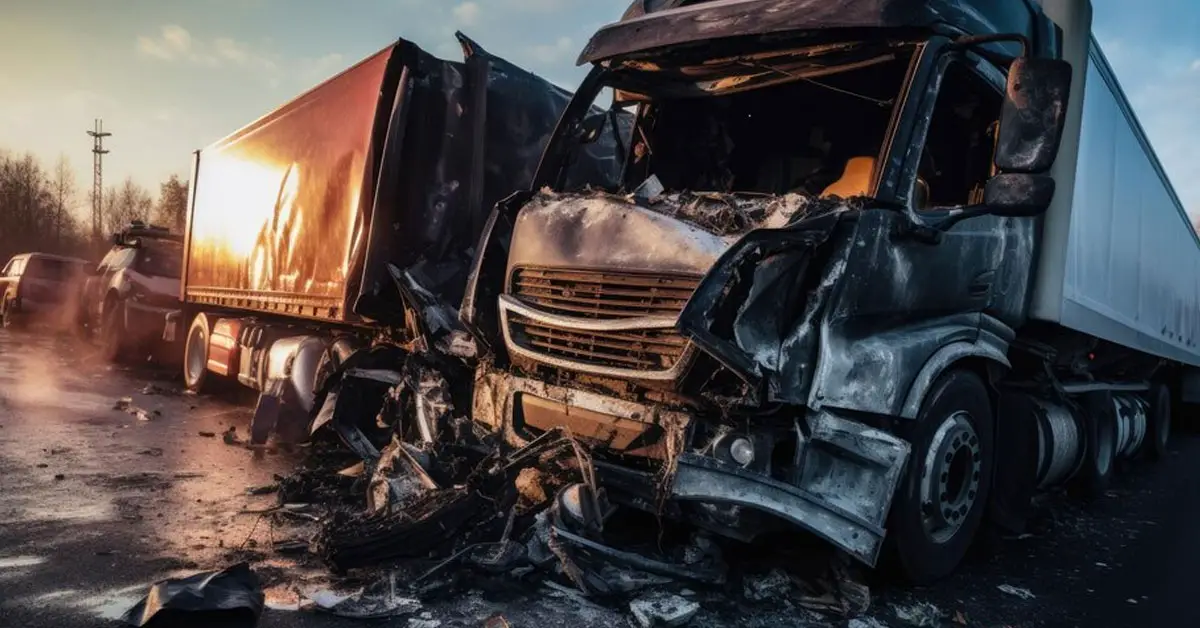 Truck accident fault determination