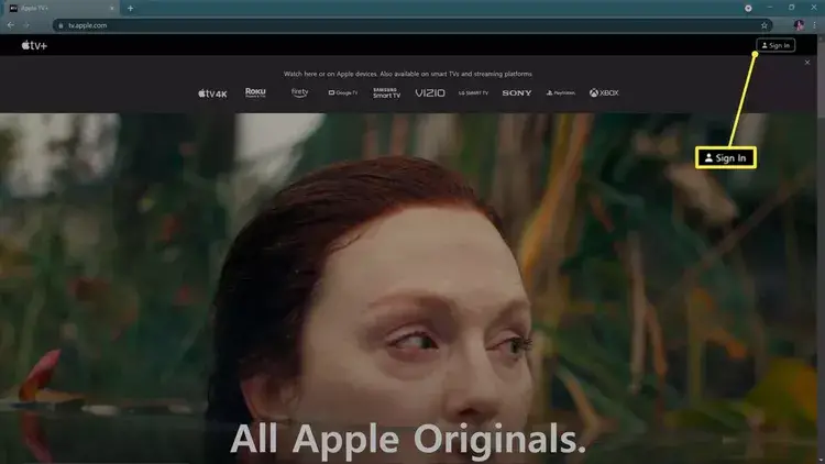 Apple TV+ website.