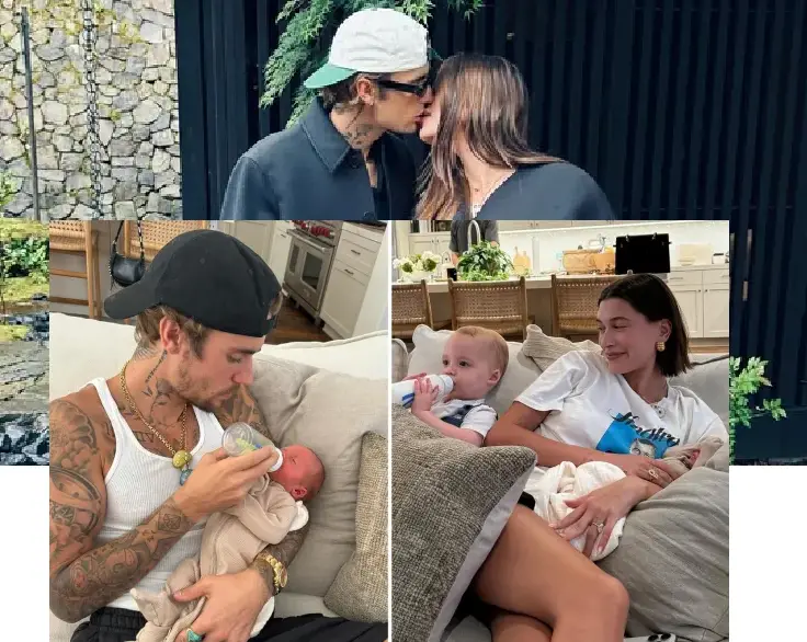 Justin and Hailey Bieber Their First Child Discover Baby's