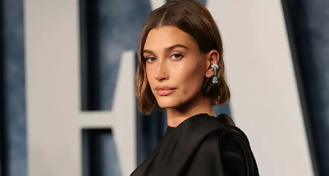 Hailey Bieber Shows Off New “Mom” Diamond Ring