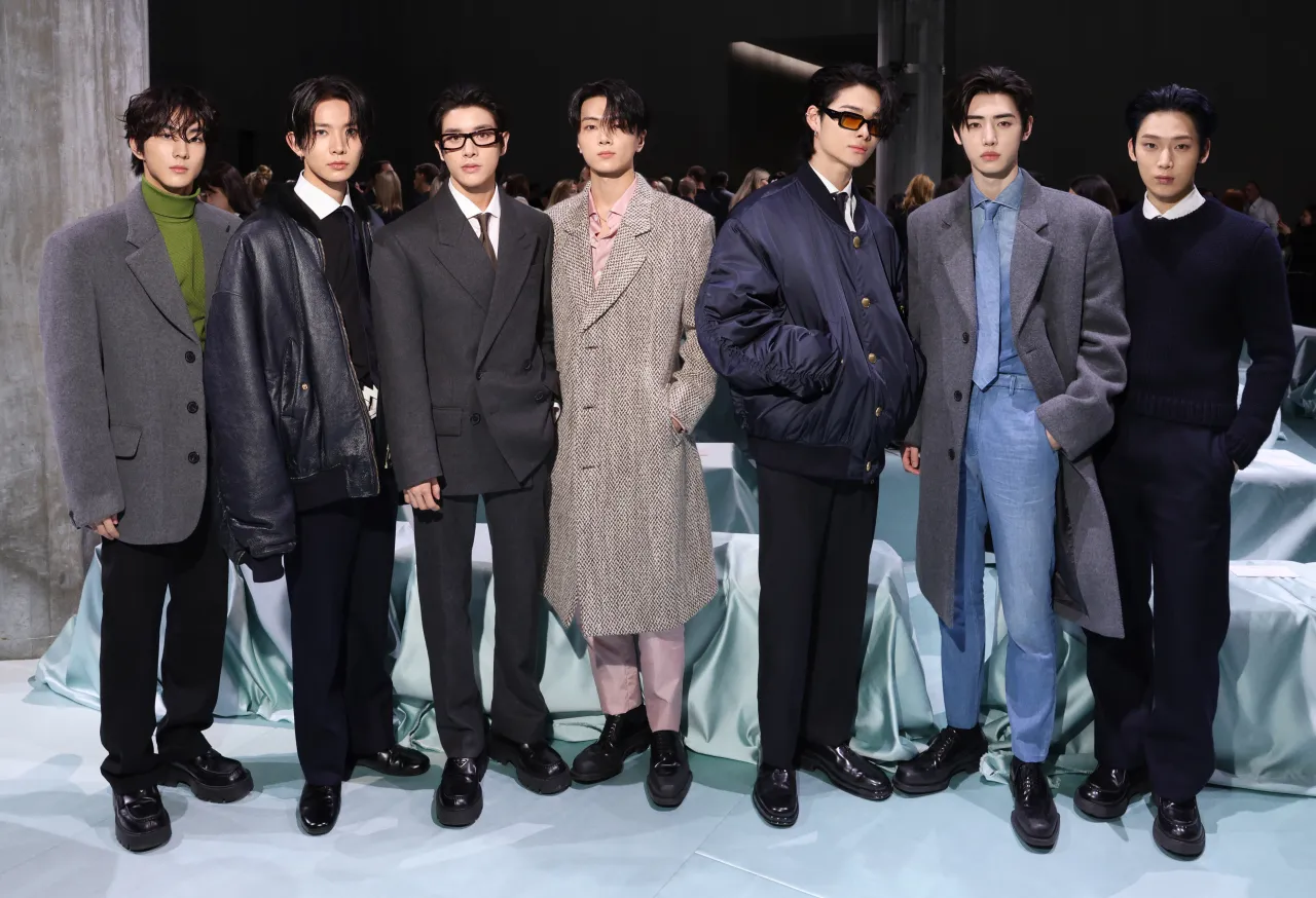 BTS K-Pop Idols Dazzle at Milan Fashion Week