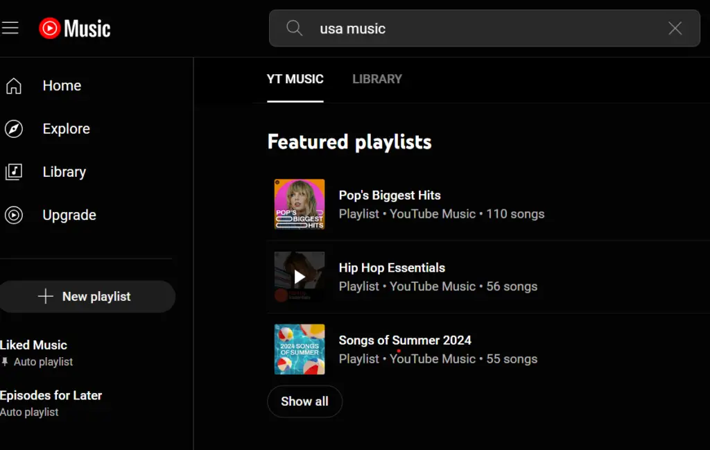 Youtube Music