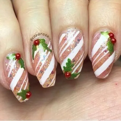 cute christmas nails