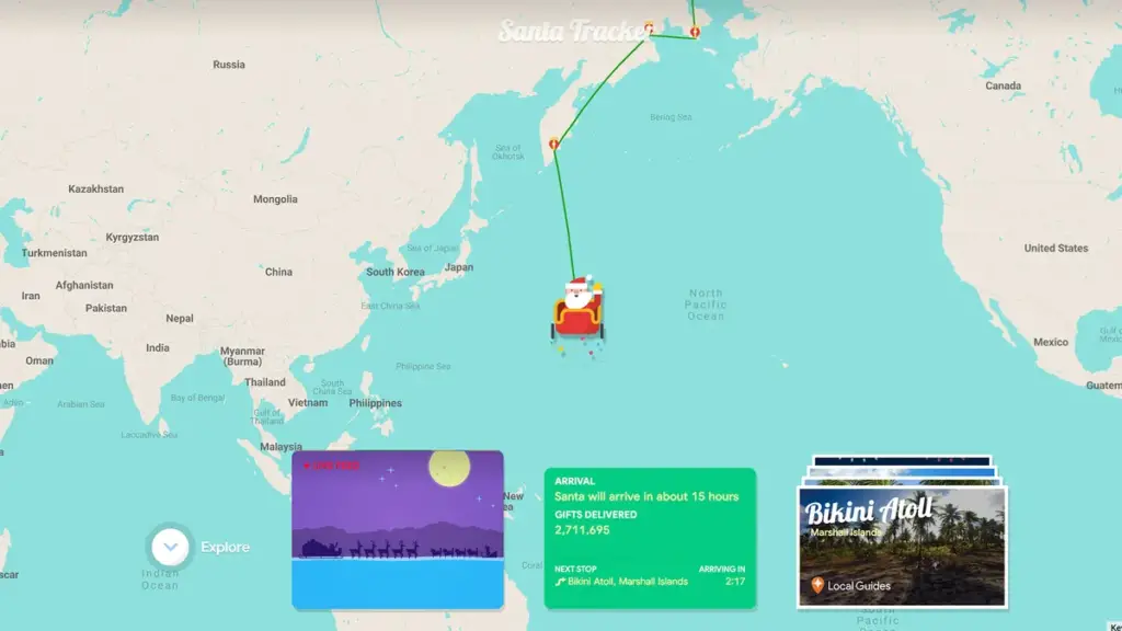 Santa Tracker 2024 Follow Santa's Journey Live with Google and NORAD