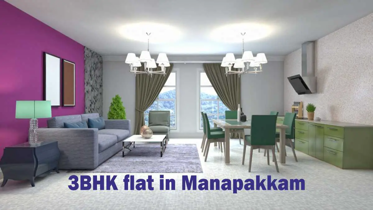 3BHK flat in Manapakkam