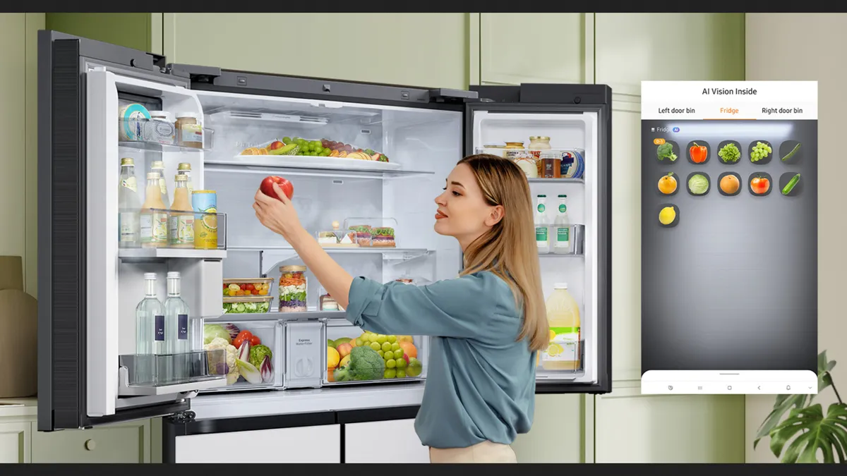 Samsung ai fridge