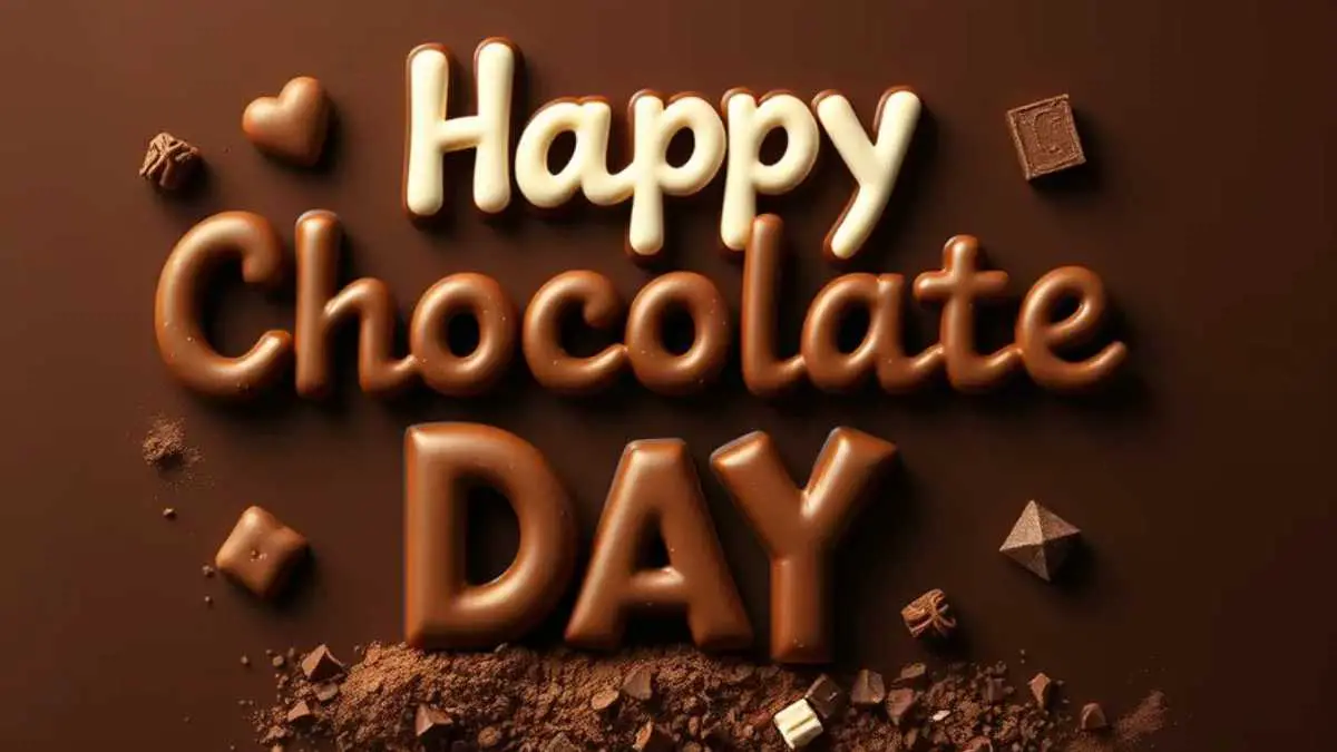 Create 3D image for Happy Chocolate day