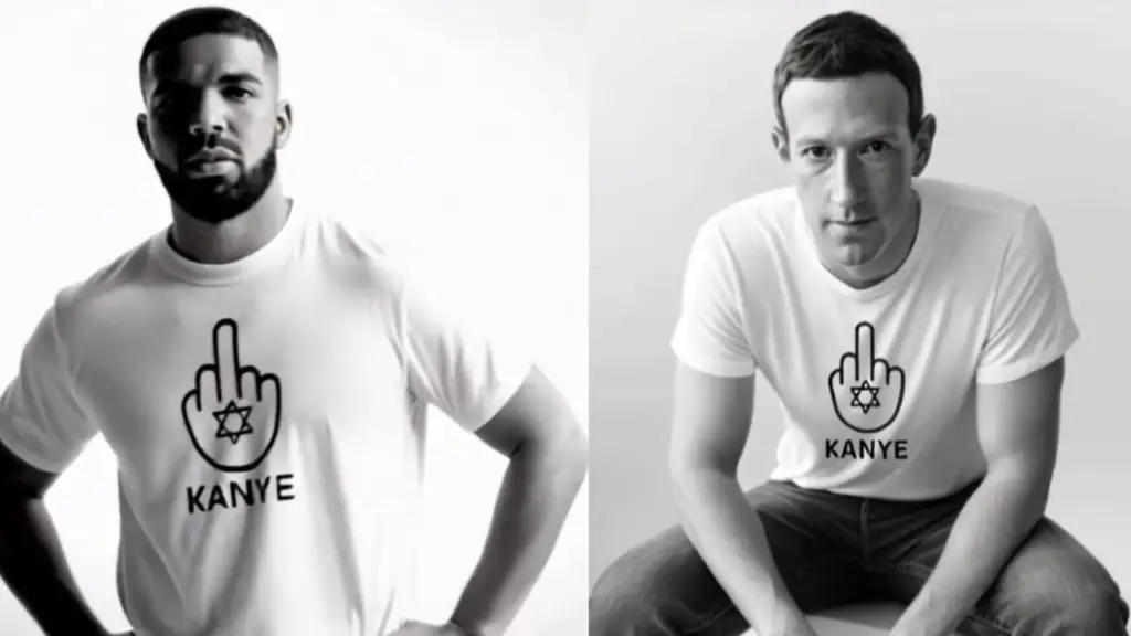 Drake and Mark Zuckerberg