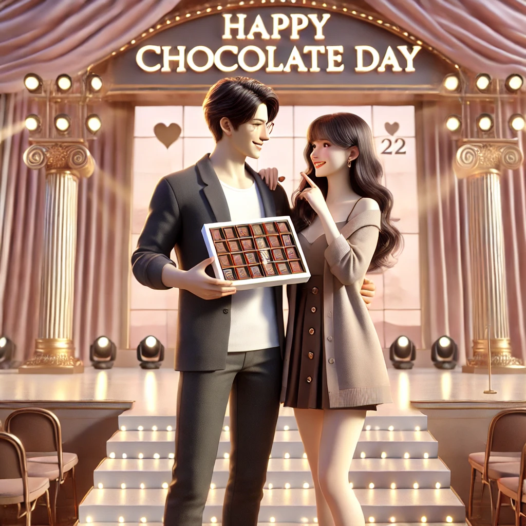 Create 3D AI Happy Chocolate Day Images for Free