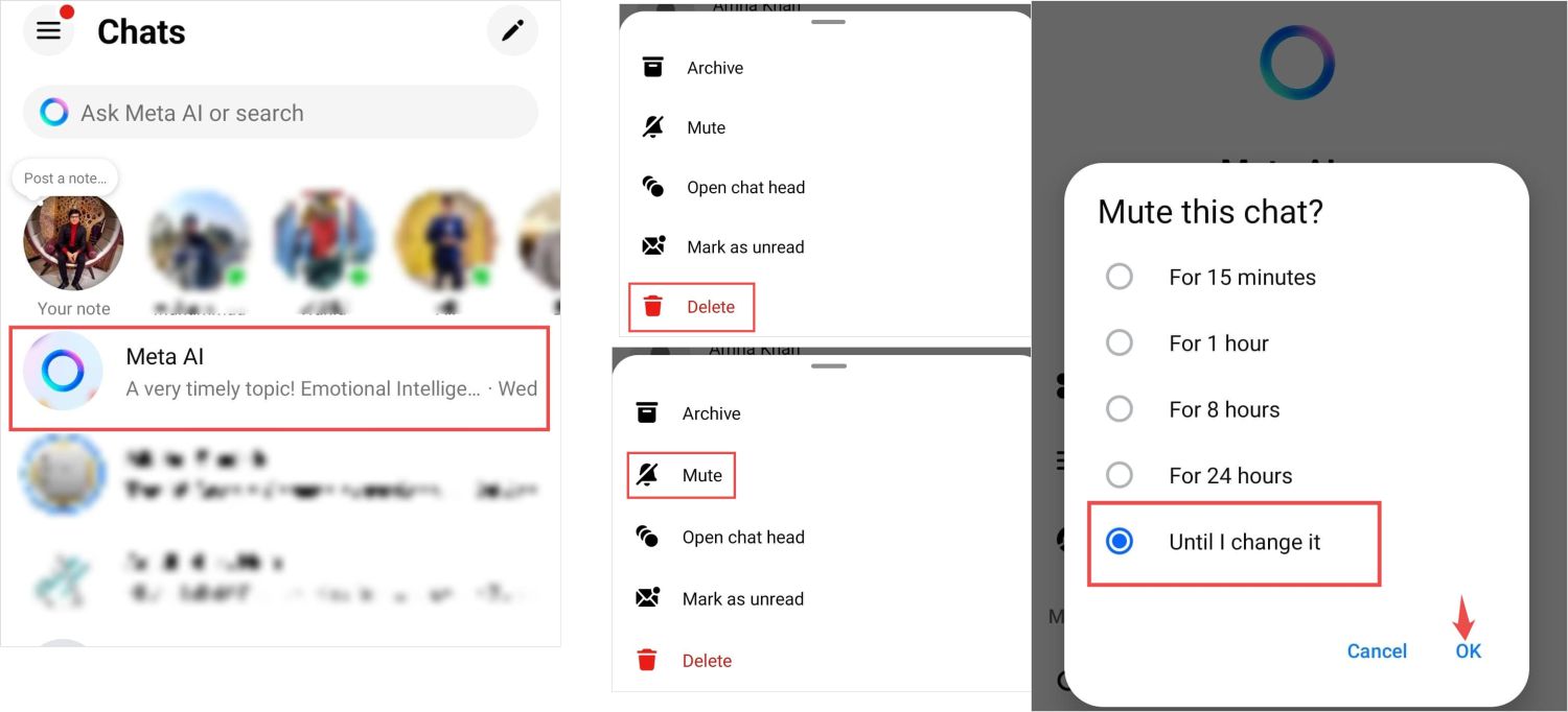 How to Turn Off Meta AI on Facebook, Instagram, and WhatsApp