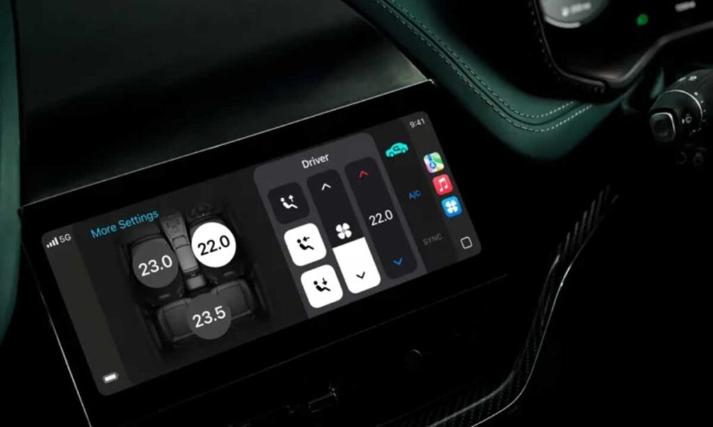 Aston Martin Launches Apple CarPlay Ultra Integration Aitechtonic