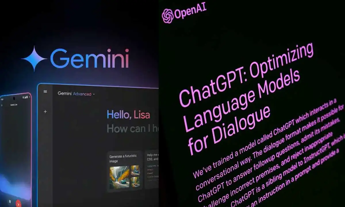 Google Gemini vs ChatGPT