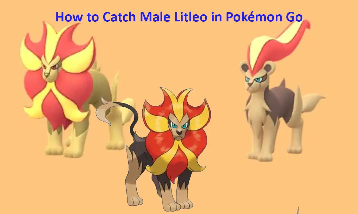 How to Catch Male Litleo in Pokémon Go