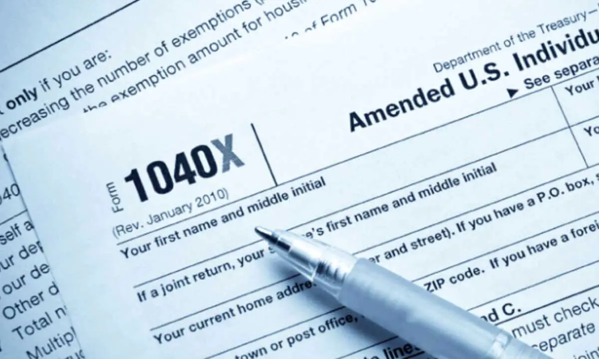 How to file an amended tax return