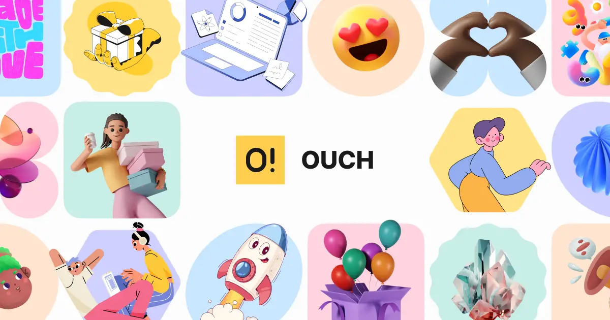 Ouch Illustrations