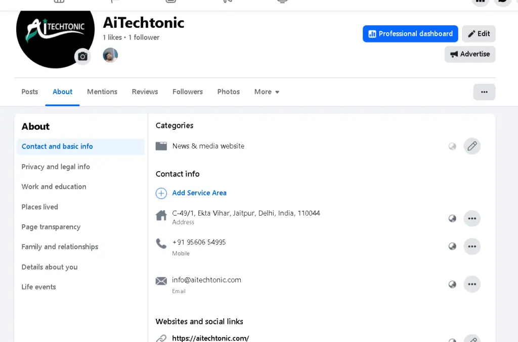 Optimize the About Section with Keyword-Rich Content