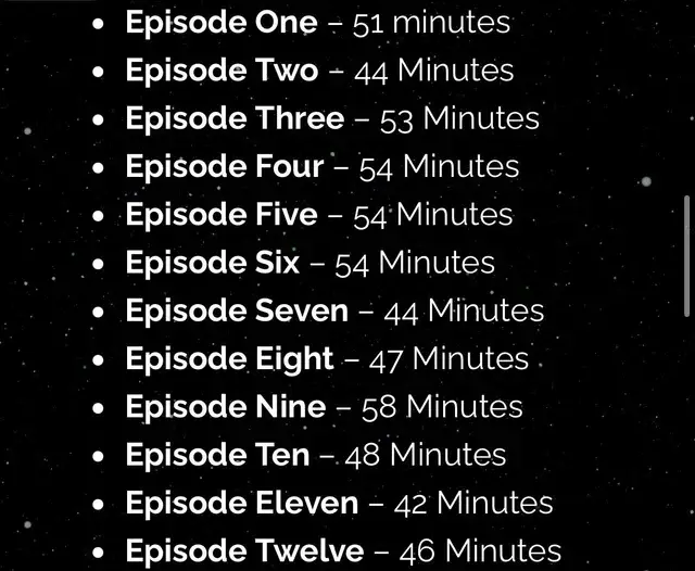 image credit Reddit (How many episodes in Andor Season 2)