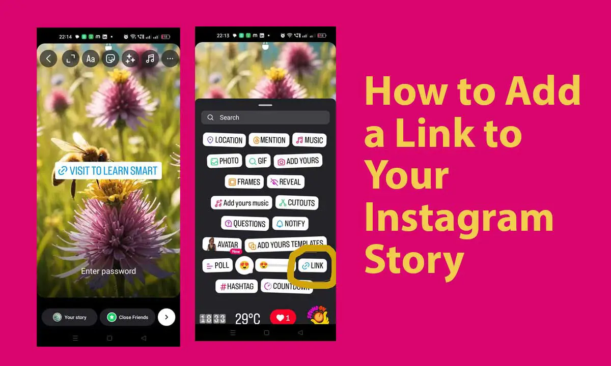 How to Add a Link to Your Instagram Story
