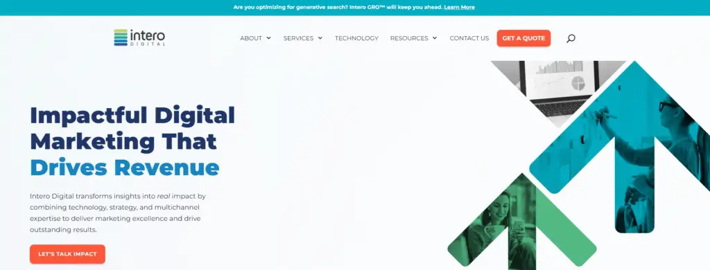 Intero Digital TOP SEO Agency in USA