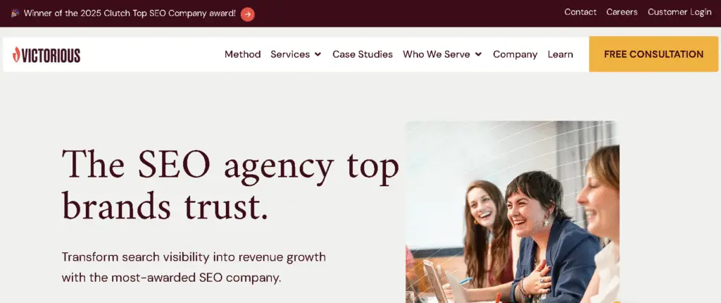 TOP SEO Agency in USA - Victorious