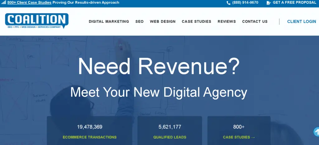 TOP SEO Agency in USA - Coalition Technologies