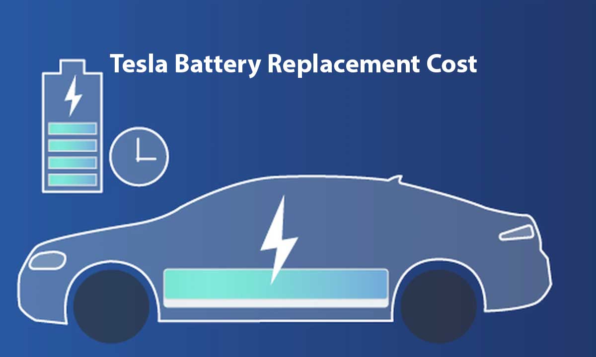 tesla battery replacement cost