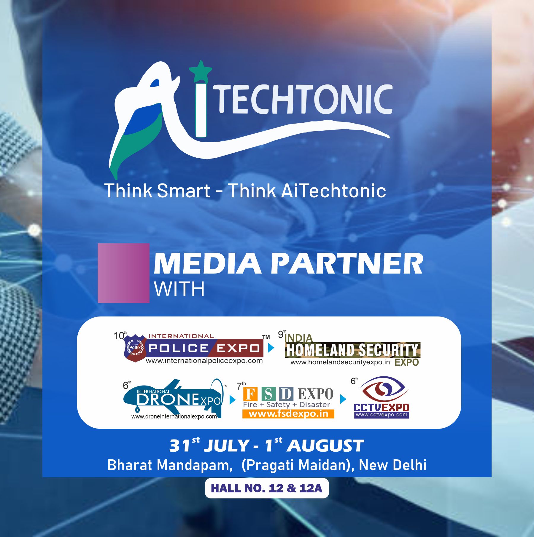 AiTechtonic Announced as Official Media Partner for Police Expo