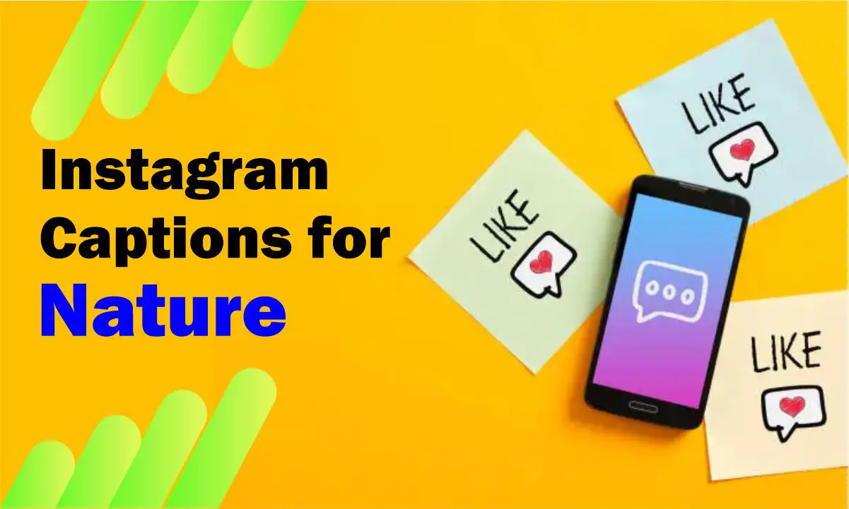 Best nature Instagram captions